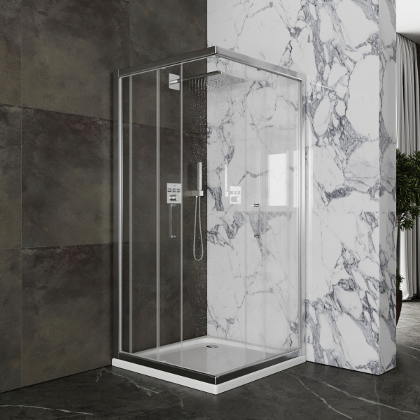 Душевой уголок Roxen Caspia 55060-90 (90*90*195)