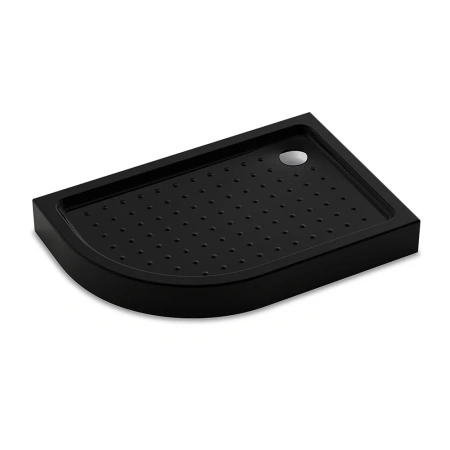 Душевой поддон Veconi Tezeo Acrylic TZ-55RB, 1200x800x150, акрил, черный