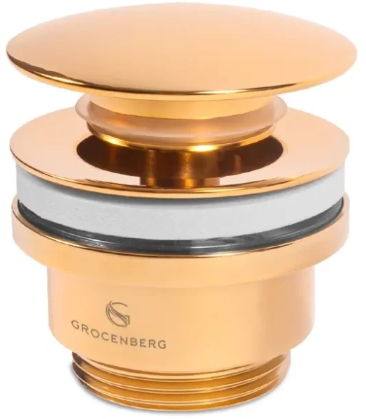 Донный клапан для раковины Grocenberg GB106 Золото