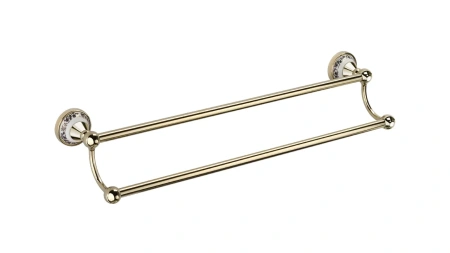 Полотенцедержатель трубчатый 2-ой Fixsen Bogema Gold FX-78502G 60 см