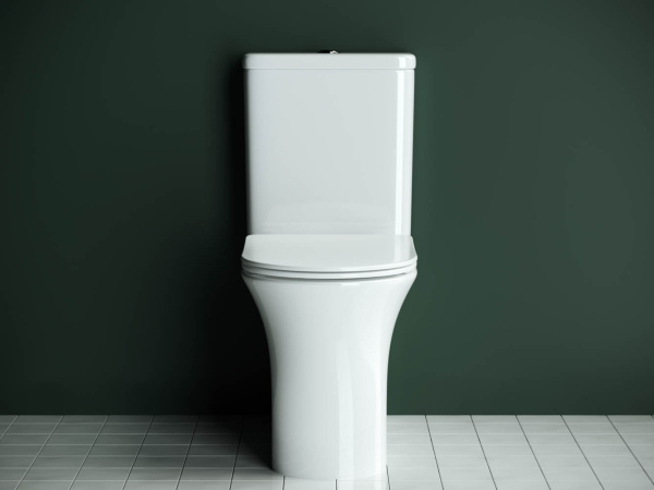 Напольный унитаз с бачком Ceramicanova Star Rimless, Белый, CN1904