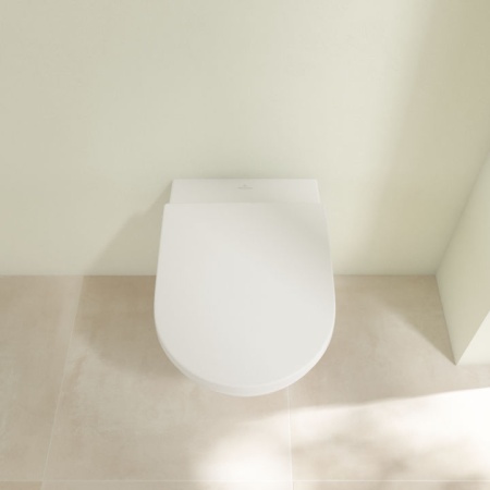 Унитаз Villeroy & Boch Subway 3.0, подвесной, открытый смыв, TwistFlush, 4670T0RW