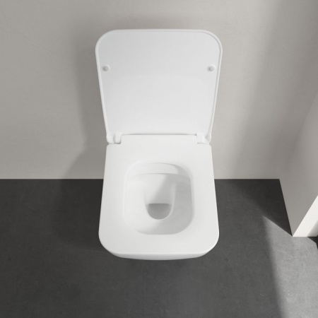 Унитаз Villeroy & Boch Venticello, подвесной с сиденьем, 4611RLR1