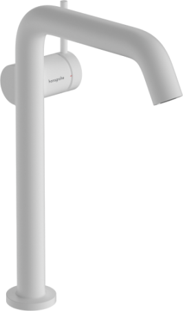Смеситель для раковины Hansgrohe Tecturis S CoolStart EcoSmart 73370700 матовый белый 73370700