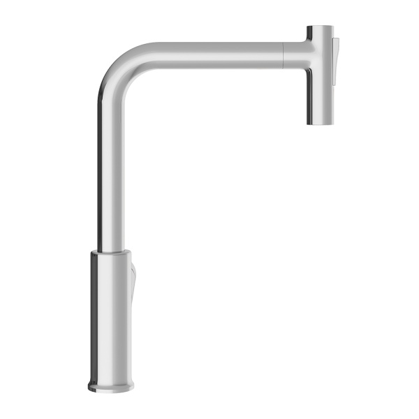 Aqueduto ASSISTENTE Смеситель для кухни с вытяжным изливом, 2 типа струй, хром