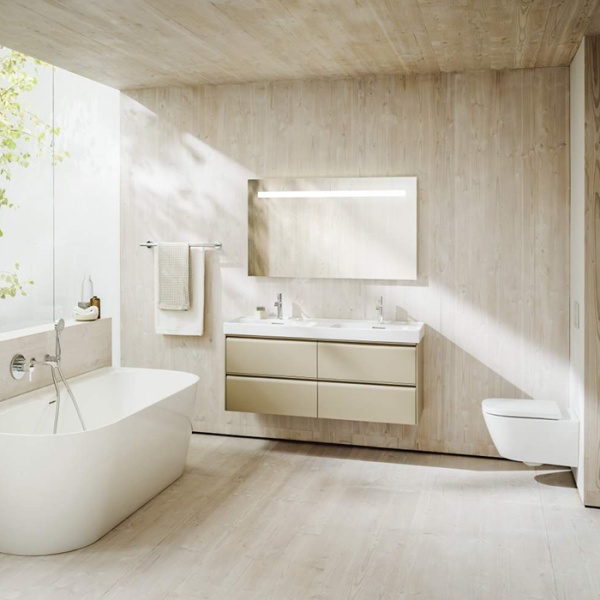 Laufen Meda Унитаз 54x36x35.5см., подвесной, безободковый, смыв Tornado, цвет: белый глянцевый 8.2011.0.000.000.1