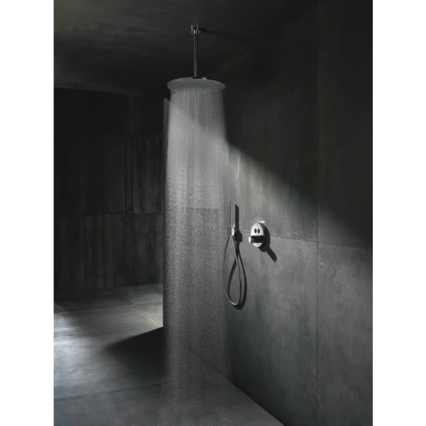 Верхний душ Axor ShowerSolutions. 350. 1 jet. потолочным подсоединением. сталь 26035800