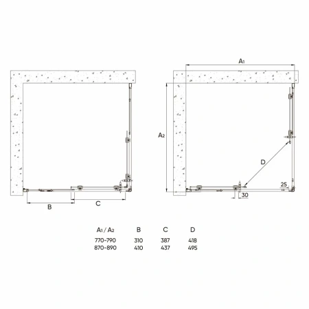 Душевой угол Veconi Rovigo RV-113, 800x800x1850, хром, стекло прозрачное