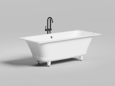 Ванна встраиваемая Salini ORLANDA AXIS 170x75, S-Sense, глянцевый белый 103213G