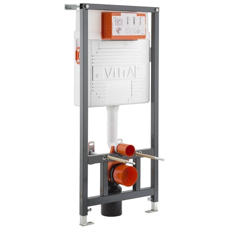 Комплект VitrA Normus 9773B003-7203 кнопка матовый хром