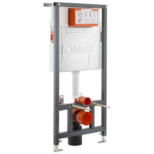 Комплект VitrA Normus 9773B003-7203 кнопка матовый хром