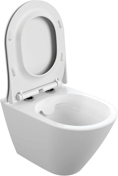Подвесной унитаз Cersanit CITY OVAL Clean On DPL EO slim, 63114