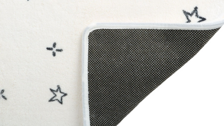 Коврик для ванной Fixsen Teddy Sky 1-ый, FX-6001S, белый, 50х80см