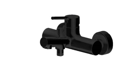 Смеситель для ванны Bravat Palace Black, черный F6172217BM-01-RUS