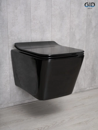 Подвесной унитаз Gid Tr2144BL