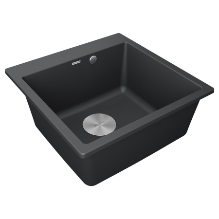 Мойка KANTE 50, IT-GRANIT, PM105152-AN, антрацит, 510х520, Paulmark