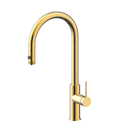 Смеситель для кухни GALANT, светлое золото, Ga213077-LG, Paulmark