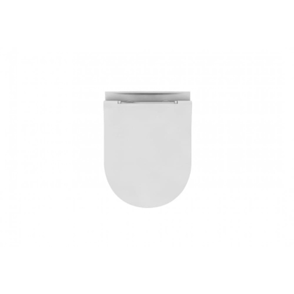 Унитаз подвесной BERGES OKUS 48 см., сиденье дюропласт Toma Slim SO, микролифт, быстросьем