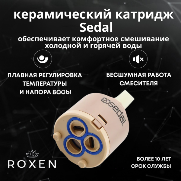 Гигиенический душ с лейкой RoxenBath Santi 50094000-CH