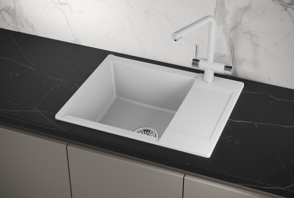 Мойка для кухни Granula Estetica 6202 арктик, 62х50 см, прямоугольная