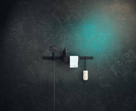 Hansgrohe Pulsify Select S Ручной душ 105 3jet Relaxation черный матовый 24110670
