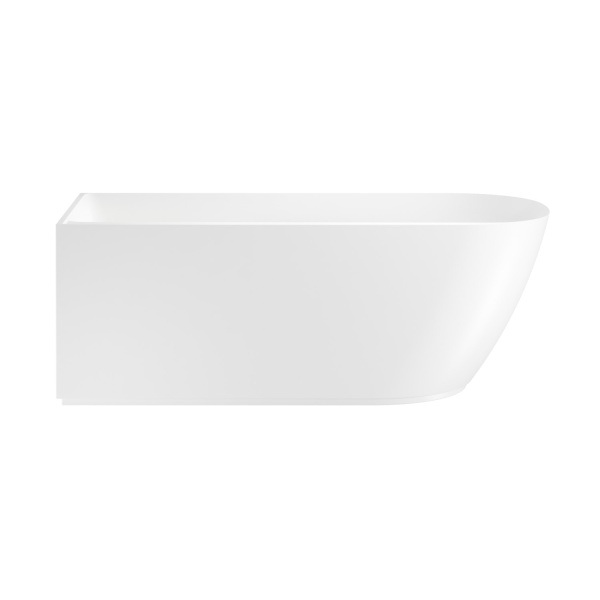 Акриловая ванна в наборе 3 в 1: отдельностоящая ванна (левый разворот), ножки, экран Wellsee Camellia 236101000