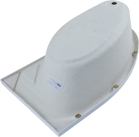 Акриловая ванна Aquanet Mia 140x80 R (с каркасом)