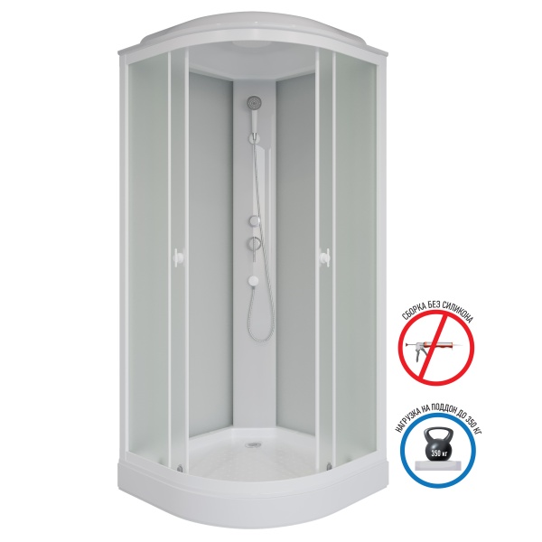 Душевая кабина Niagara Promo P90/13/MT (90х90х215) 3 места