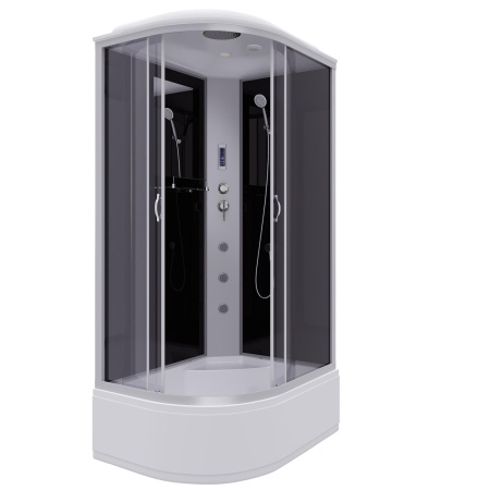Душевая кабина Niagara Classic NG-2510-14RF 120х80х215, высокий поддон 40 см, стекло тонированное