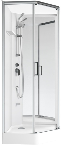 Душевая кабина Aquanet Passion P 2.0 90x90, прозрачное стекло