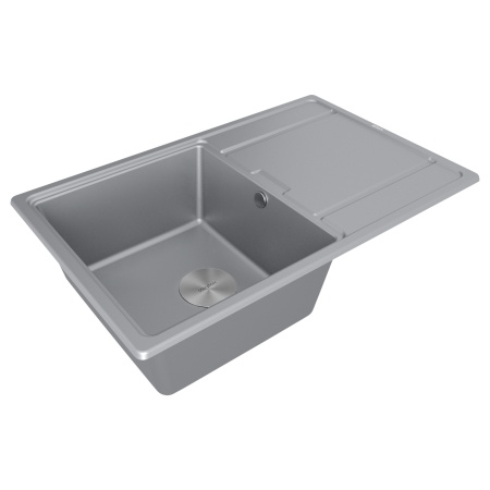 Мойка FLUGEN 50-780, IT-GRANIT, PM217850-GRM, серый металлик, 780х500 мм, Paulmark