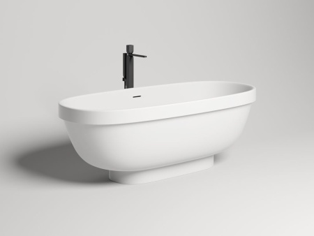 Ванна отдельностоящая Salini GRECA 180x80 покраска по RAL полностью, S-Stone, матовый 103121MF