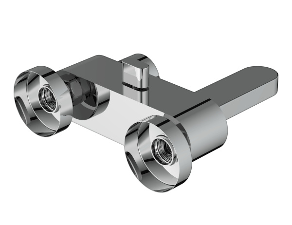 Смеситель для ванны Cersanit ELIO однорычажный, 63045