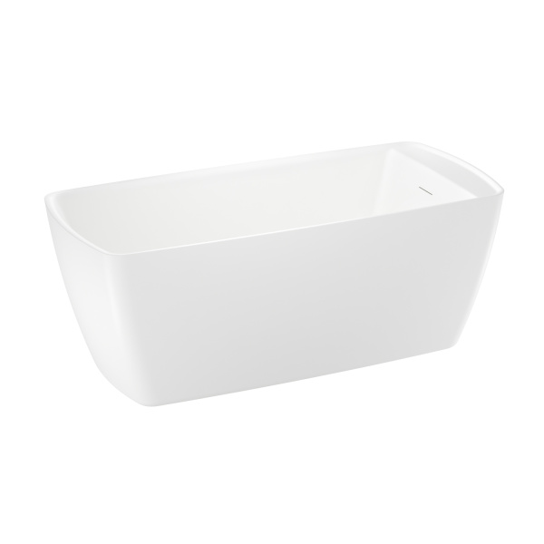 Акриловая ванна в наборе 3 в 1: отдельностоящая ванна, ножки, экран Wellsee Idéal 236901000