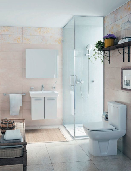 Унитаз-компакт VitrA S20 9819B003-7202 Open-back с микролифтом