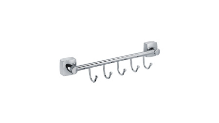 Планка 5 крючков Fixsen Kvadro FX-61305В-5