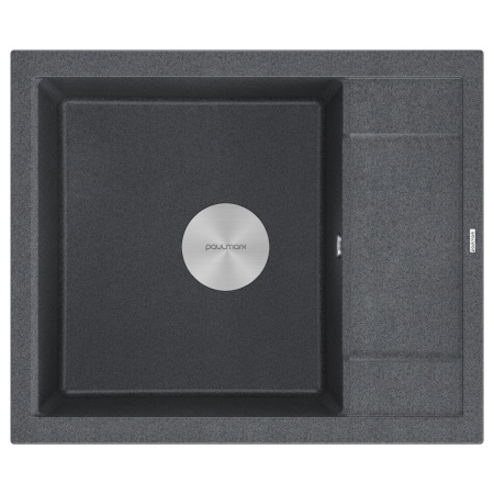 Мойка FLUGEN 50-600, IT-GRANIT, PM216050-DG, графит, 600х500 мм, Paulmark
