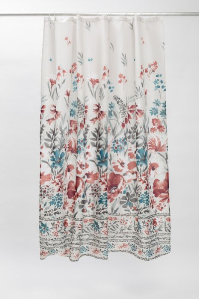 Штора для ванной комнаты 180х180 IDDIS Decor D03P118i11