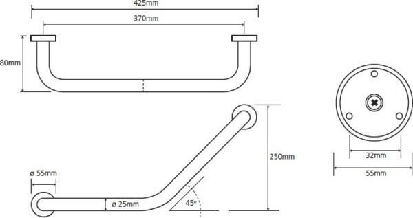 Поручень Bemeta Hotel 106107021