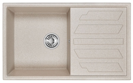 Мойка для кухни Granula 8601 пирит, 86х50 см, прямоугольная