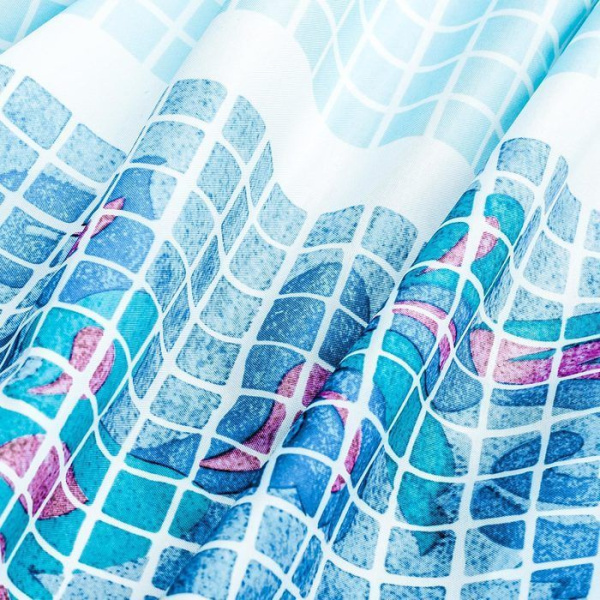 Штора для ванной комнаты 200х180 IDDIS Basic B49P218i11