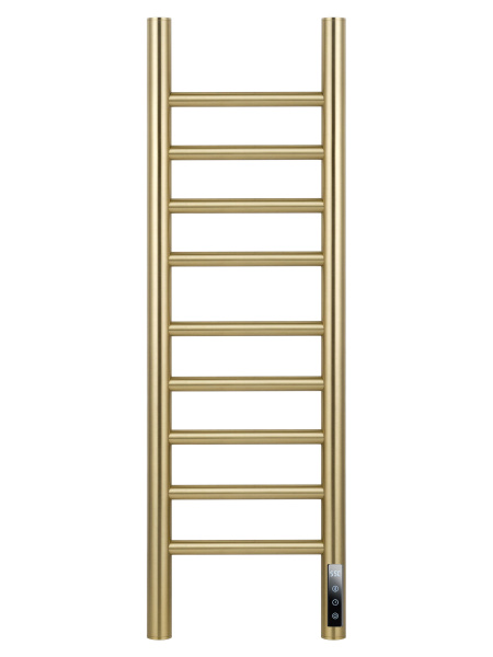 Полотенцесушитель электрический WONZON & WOGHAND, Брашированное золото (WW-AL4092-BG)