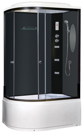 Душевая кабина Niagara Ultra NG-214-01RN 120х80х220, высокий поддон 48 см, стекло тонированное
