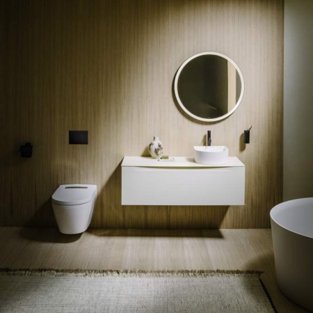 Laufen INEO SUNRISE Клавиша смыва, цвет: черный матовый 9.0011.2.716.000.1