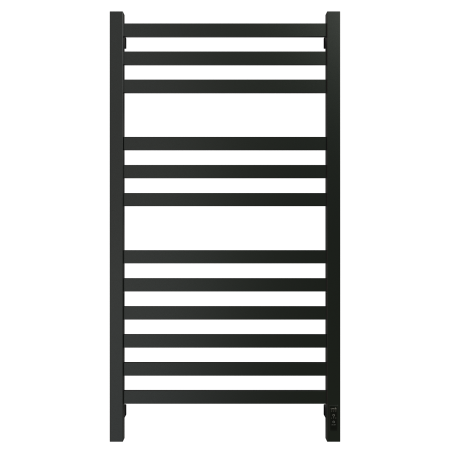 Полотенцесушитель Электрич. с/т GROIS Bruno GR-123 400х1000 П12 U RAL9005 черный матовый