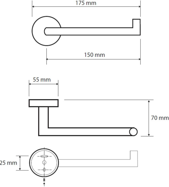 Держатель туалетной бумаги Bemeta Neo 104212035