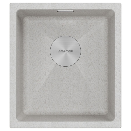 Мойка LUMI 41UNI, IT-GRANIT, LU41-BE, бежевый, 410х460, Paulmark