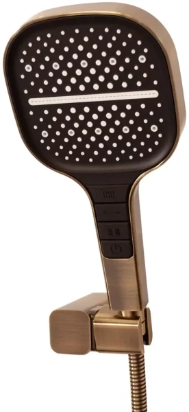 Смеситель для ванны с ручным душем Hansberge H4070 Бронза