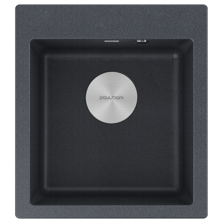 Мойка KANTE 45, IT-GRANIT, PM104651-DG, графит, 460х510 мм, Paulmark