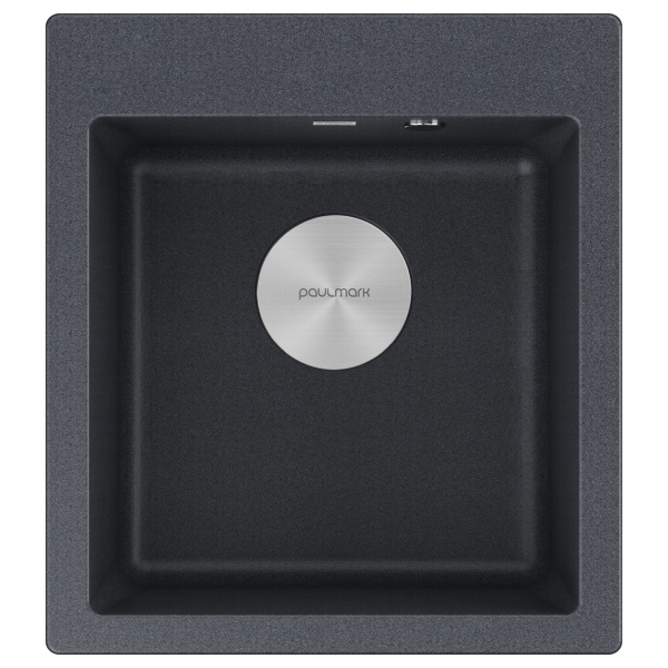 Мойка KANTE 45, IT-GRANIT, PM104651-DG, графит, 460х510 мм, Paulmark
